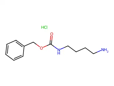 Benzyl N-(4-aminobutyl)carbamate structure