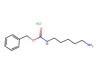 benzyl N-(5-aminopentyl)carbamate structure