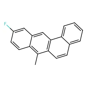 Benz(a)anthracene, 10-fluoro-7-methyl- structure