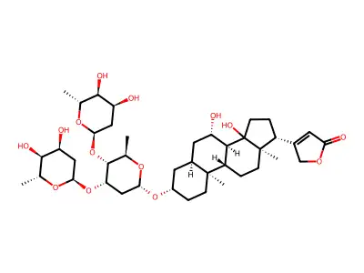 7-Hydroxydigitoxin structure