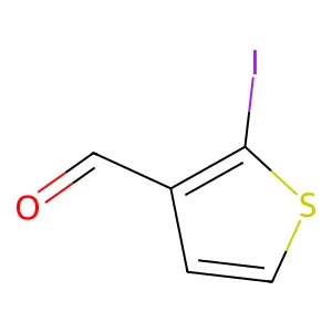 2-Iodothiophene-3-carbaldehyde structure