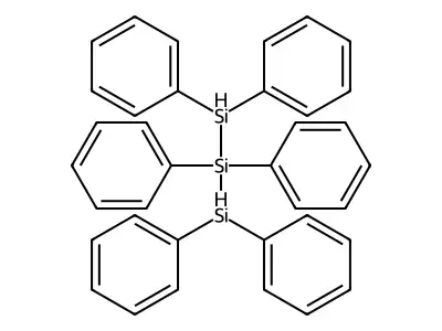 bis(diphenylsilyl)-diphenylsilane structure