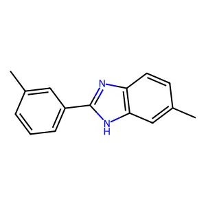 6-methyl-2-(3-methylphenyl)-1H-benzimidazole structure