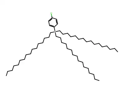 (4-Chlorophenyl)trihexadecylsilane structure