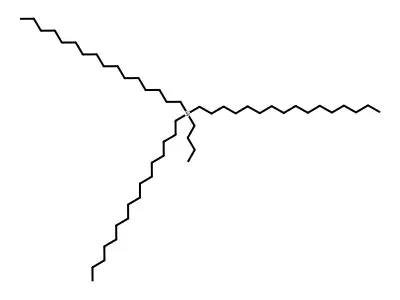 Butyltrihexadecylsilane structure