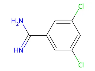 3,5-Dichloro-benzamidine structure