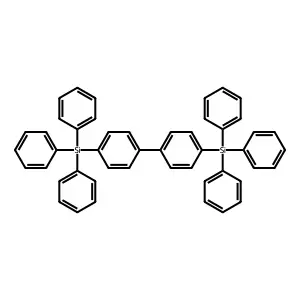 4,4'-Bis(triphenylsilyl)-1,1'-biphenyl structure