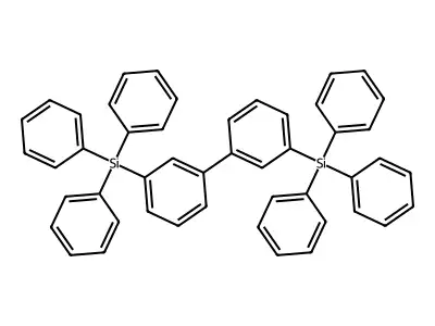 3,3'-Bis(triphenylsilyl)biphenyl structure