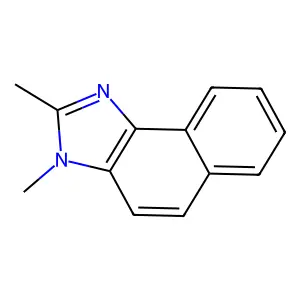 2,3-Dimethylbenzo[e]benzimidazole structure