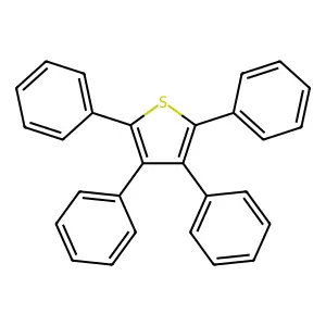 四苯基噻吩 structure