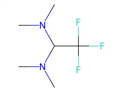 1,1-Bis(dimethylamino)-2,2,2-trifluoroethane structure