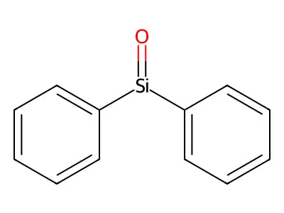 Silane, oxodiphenyl- structure