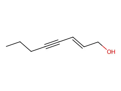 Oct-2-en-4-yn-1-ol structure