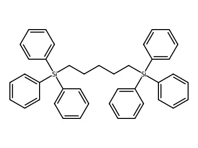 1,5-Bis(triphenylsilyl)pentane structure