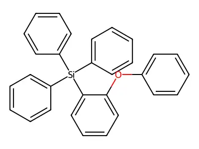 (2-Phenoxyphenyl)triphenylsilane structure