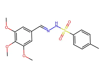 3,4,5-三甲氧基苯甲醛对甲苯磺酰腙 structure