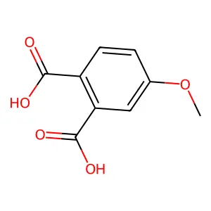 4-甲氧基邻苯二甲酸 structure