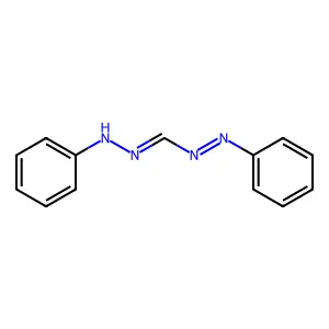 1,5-Diphenylformazan structure