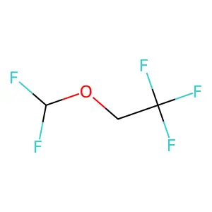 2,2,2-三氟乙基二氟甲基醚 structure