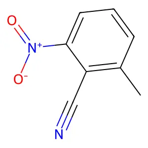 6-Nitro-2-toluonitrile structure