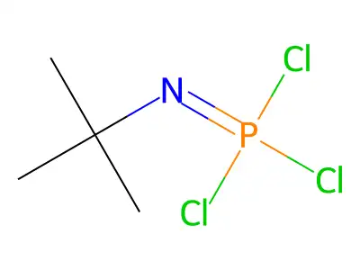 tert-Butylimido-phosphoric trichloride structure