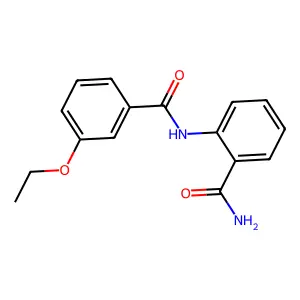 2-[(3-Ethoxybenzoyl)amino]benzamide structure
