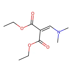 Diethyl 2-((dimethylamino)methylene)malonate structure