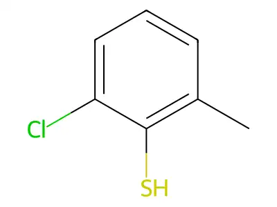 2-Chloro-6-methylthiophenol structure