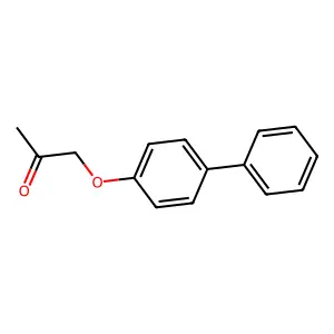 1-(4-Phenylphenoxy)propan-2-one structure