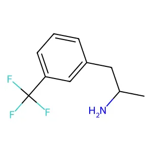 (±)-去甲芬氟拉明 structure