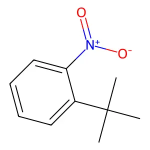 1-(1,1-Dimethylethyl)-2-nitrobenzene structure