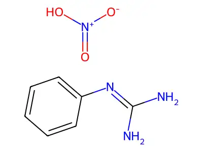 Phenylguanidine nitrate structure