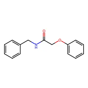 N-benzyl-2-phenoxyacetamide structure