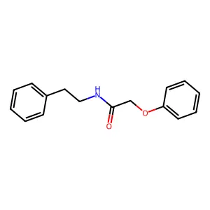 2-苯氧基-N-(2-苯乙基)乙酰胺 structure