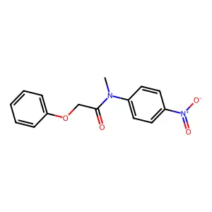 N-甲基-N-(4-硝基苯基)-2-苯氧基乙酰胺 structure