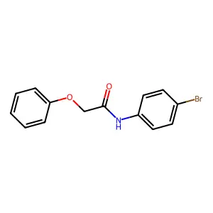 N-(4-溴苯基)-2-苯氧基乙酰胺 structure