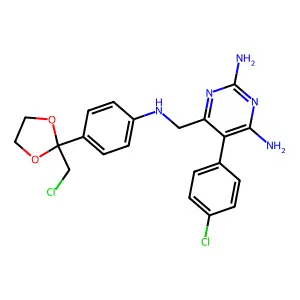 6-[[4-[2-(chloromethyl)-1,3-dioxolan-2-yl]anilino]methyl]-5- structure