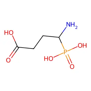 4-氨基-4-膦基丁酸 structure