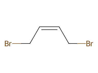 trans-1,4-Dibromo-2-butene structure