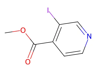 Methyl 3-iodopyridine-4-carboxylate structure