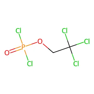 Phosphorodichloridic acid, 2,2,2-trichloroethyl ester structure
