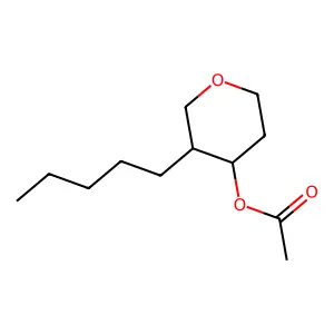 4-乙酰氧基-3-戊基四氢吡喃 structure