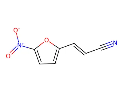 3-(5-Nitrofuran-2-yl)prop-2-enenitrile structure