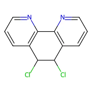 1,10-phenanthroline, 5,6-dichloro-5,6-dihydro-, (5R,6R)- structure