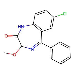 3-Methoxynordazepam structure