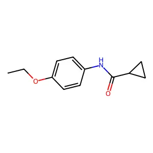 N-(4-ethoxyphenyl)cyclopropanecarboxamide structure