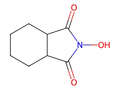 1H-Isoindole-1,3(2H)-dione, hexahydro-2-hydroxy-, (3aR,7aS)-rel- structure