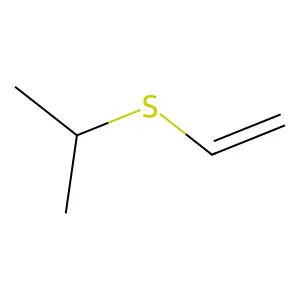 Propane, 2-ethenylthio- structure