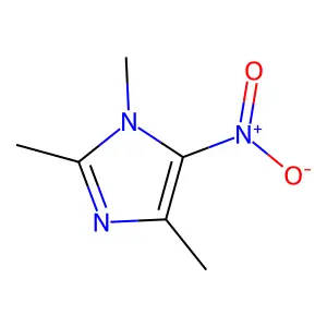 1,2,4-Trimethyl-5-nitroimidazole structure