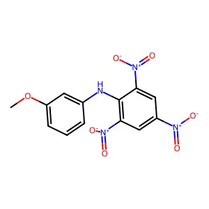 N-(3-Methoxyphenyl)picrylamine structure